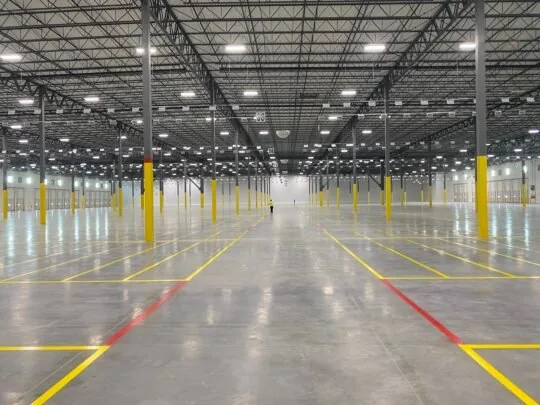 Warehouse Line Striping - Warehouse Safety Compliance Marking