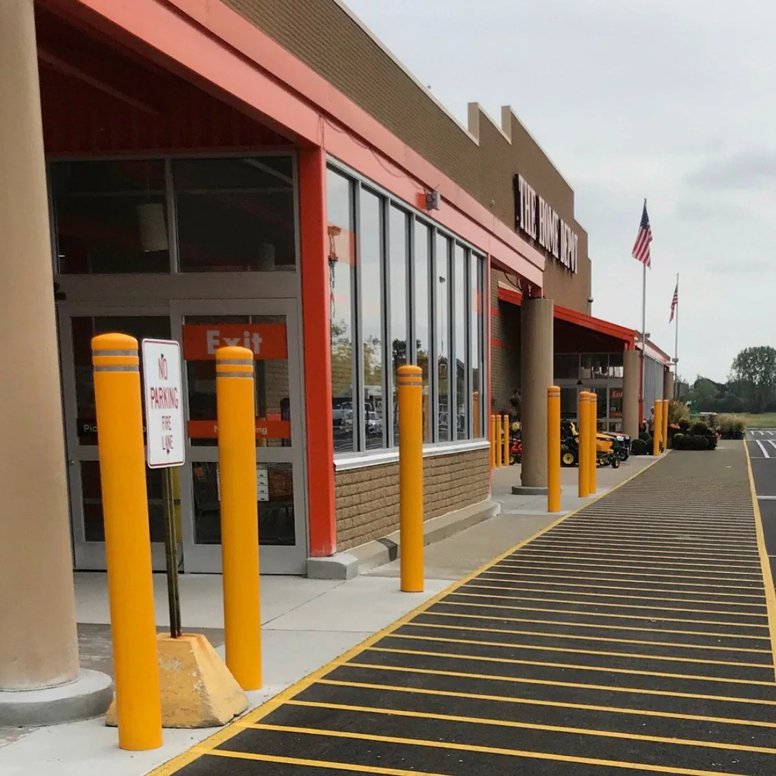 Warehouse Line Striping - Industrial Floor Marking