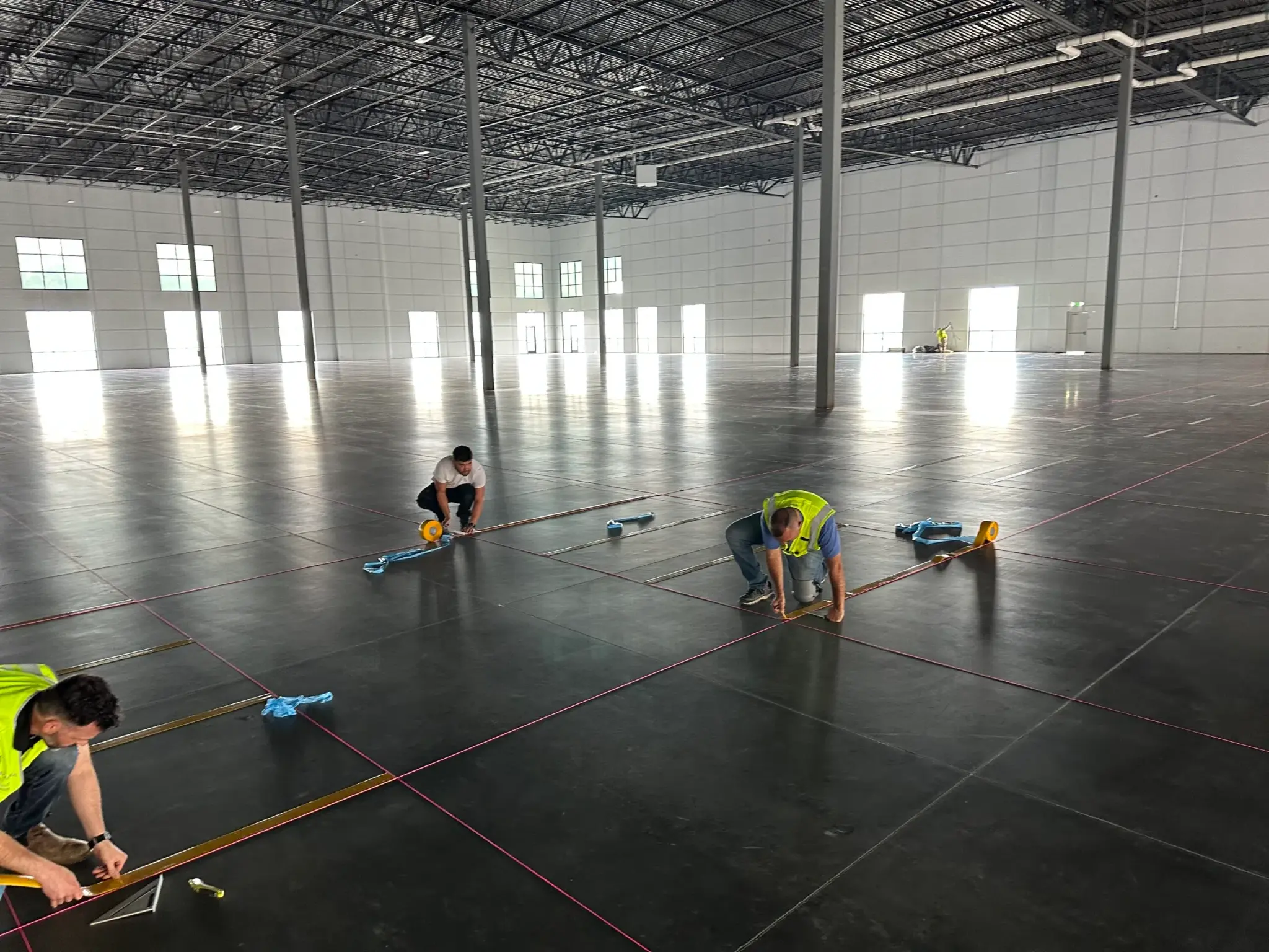 Warehouse Line Striping - Fulfillment Center Striping