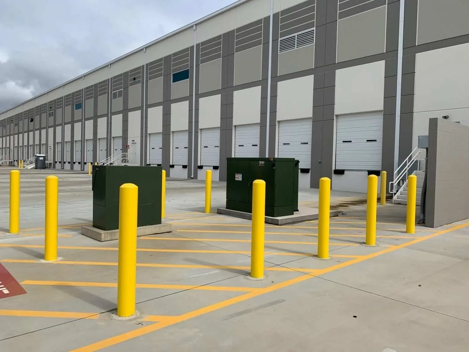 Warehouse Line Striping - Commercial Property Striping