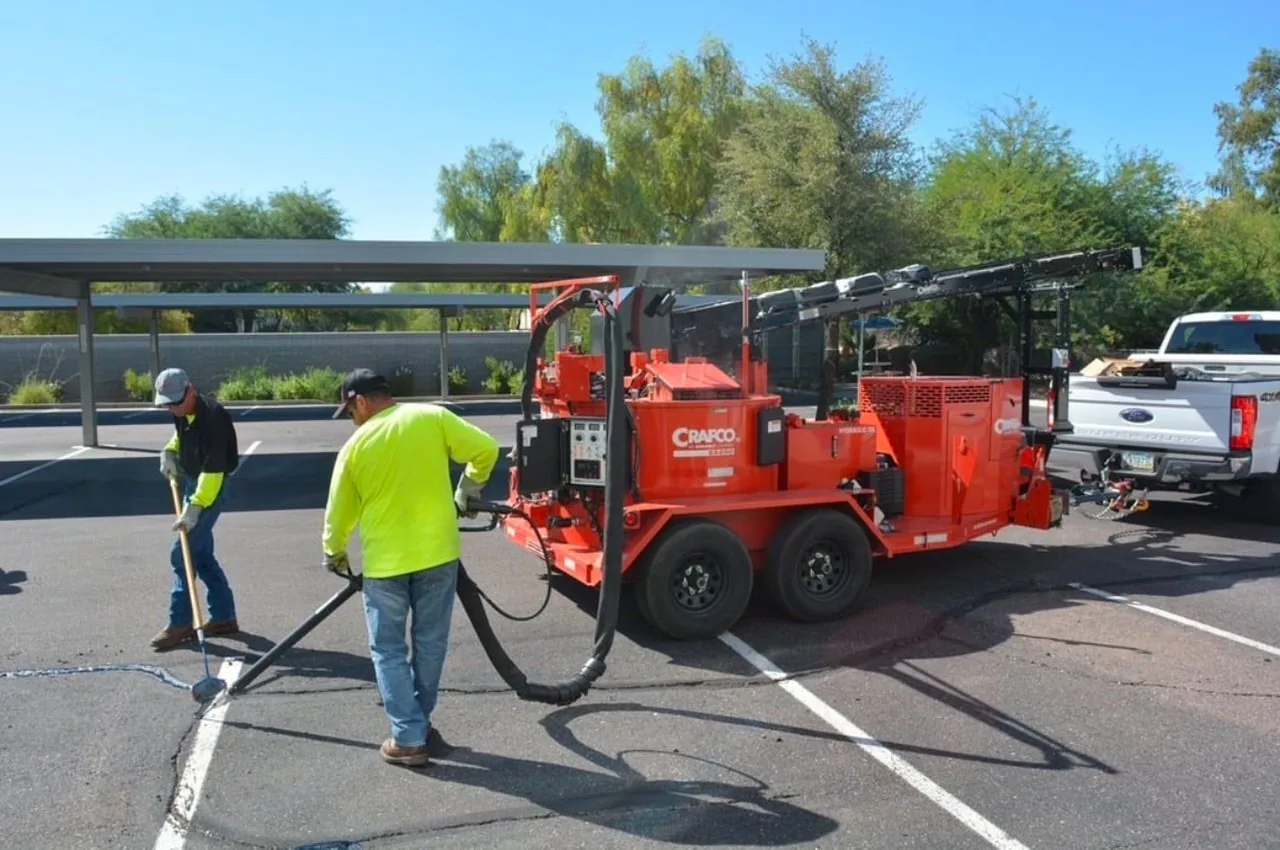Warehouse Line Striping - Pallet Storage Zone Marking