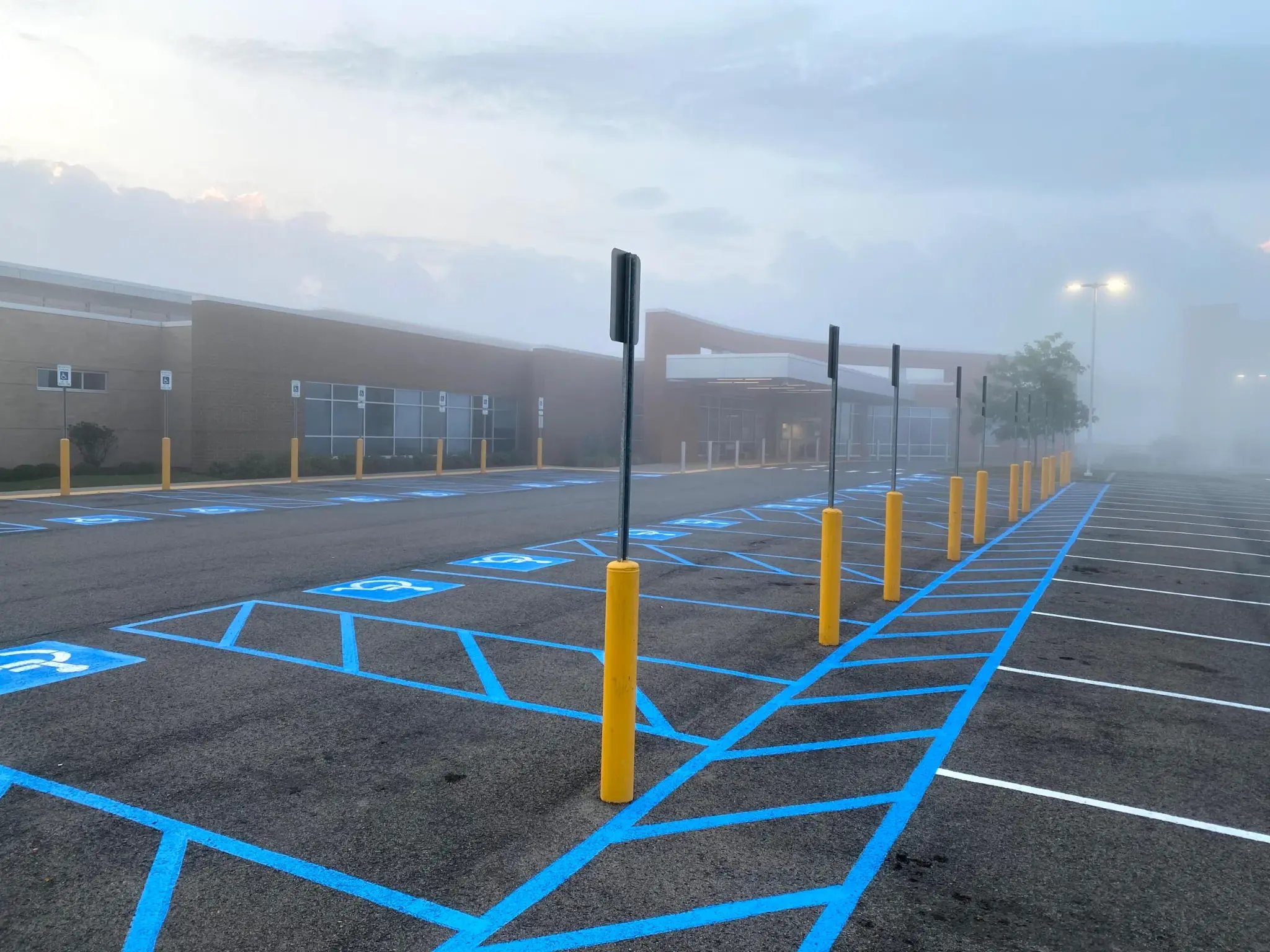 Warehouse Line Striping - Staging Area Floor Marking