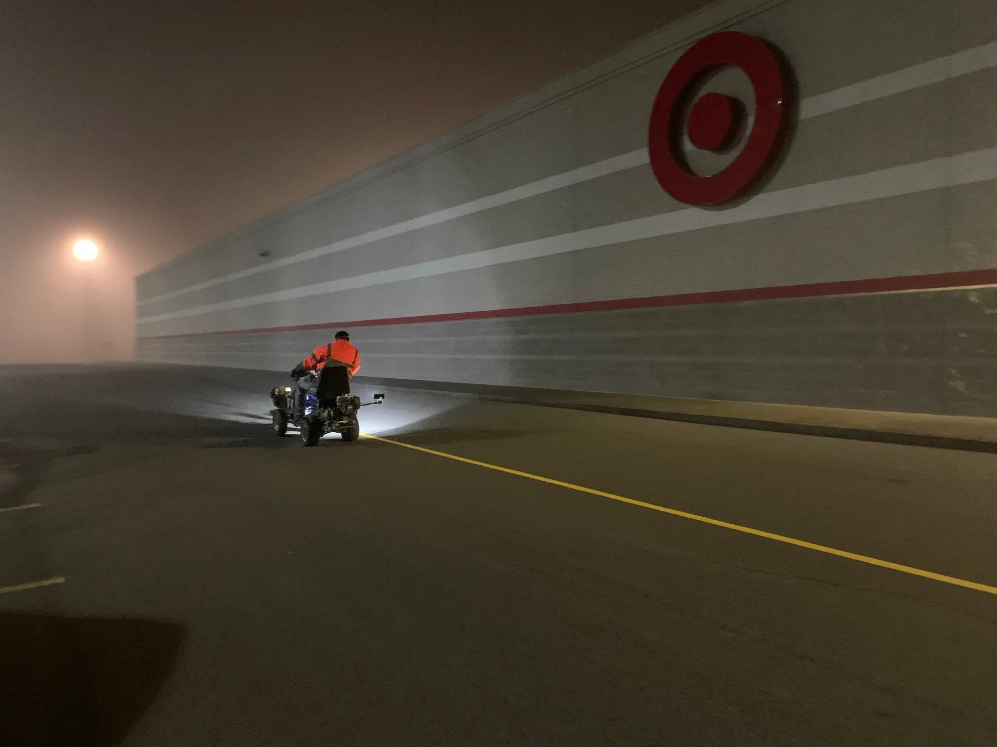 Warehouse Line Striping - Target Store Striping