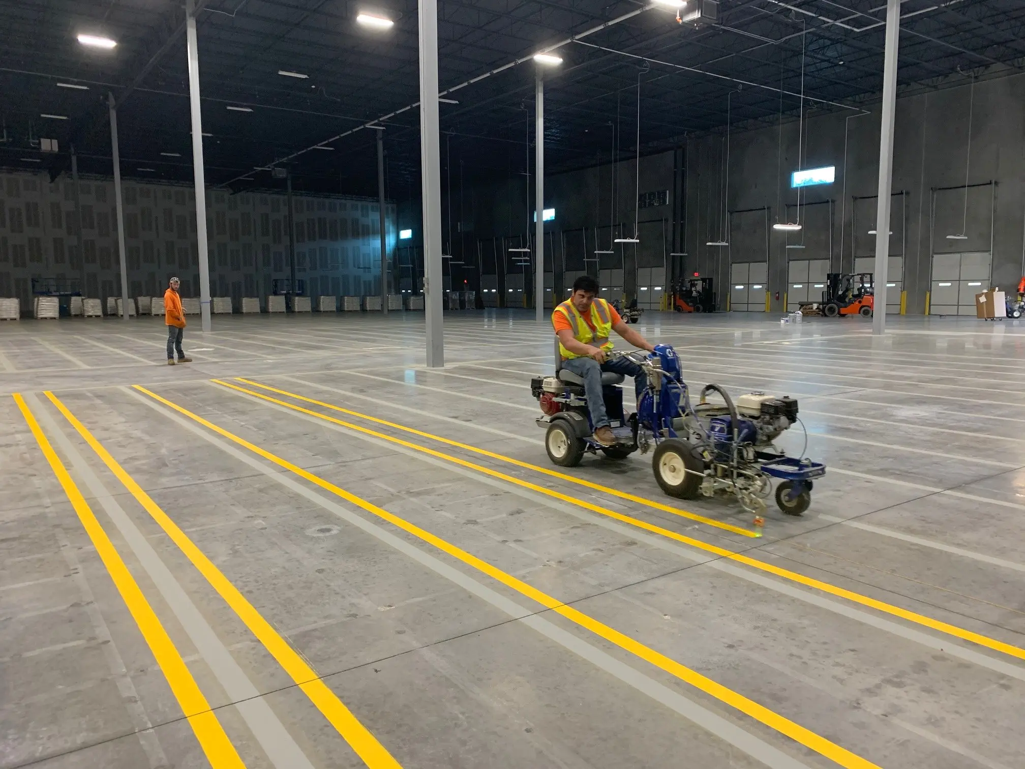 Warehouse Line Striping - Warehouse Floor Striping