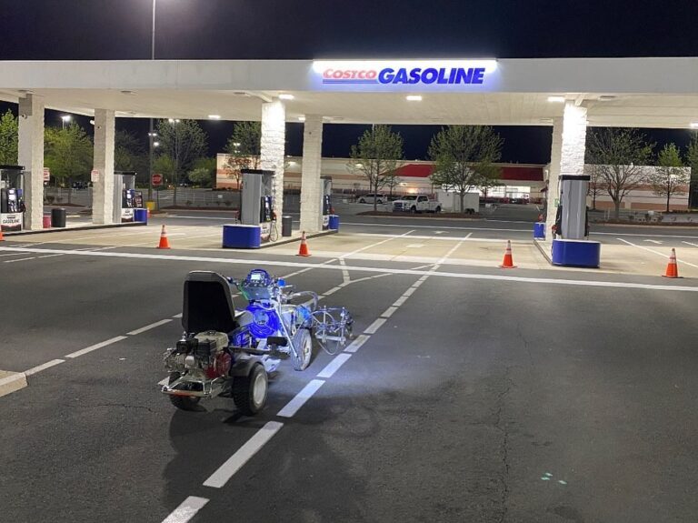 Why Is Professional Parking Lot Line Striping Important in Fuquay Varina North?