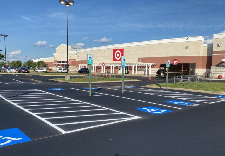 Why Is Professional Parking Lot Line Striping Important in Gibsonville, NC?