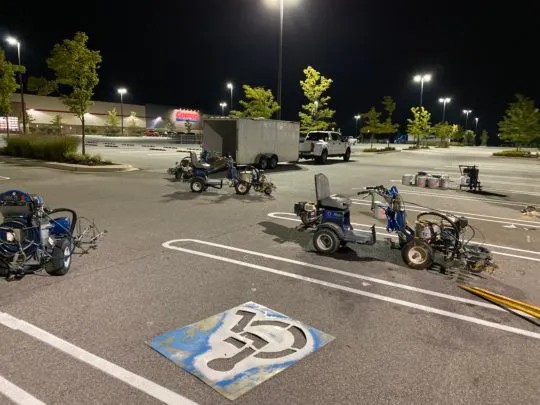 Improve Safety and Appeal with Expert Parking Lot Line Striping in Greensboro