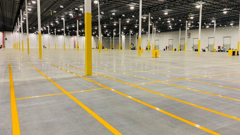 Why Is Warehouse Floor Striping Important for Safety in Elizabeth City NC?