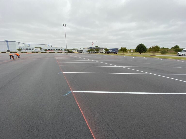 Boost Safety & ROI with Expert Parking Lot Line Striping in Burlington, NORTH