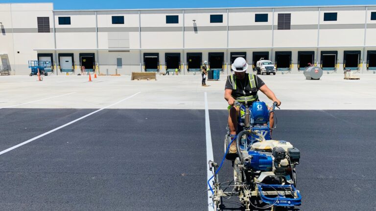 Why Is Professional Parking Lot Line Striping Important in Boone, NORTH?