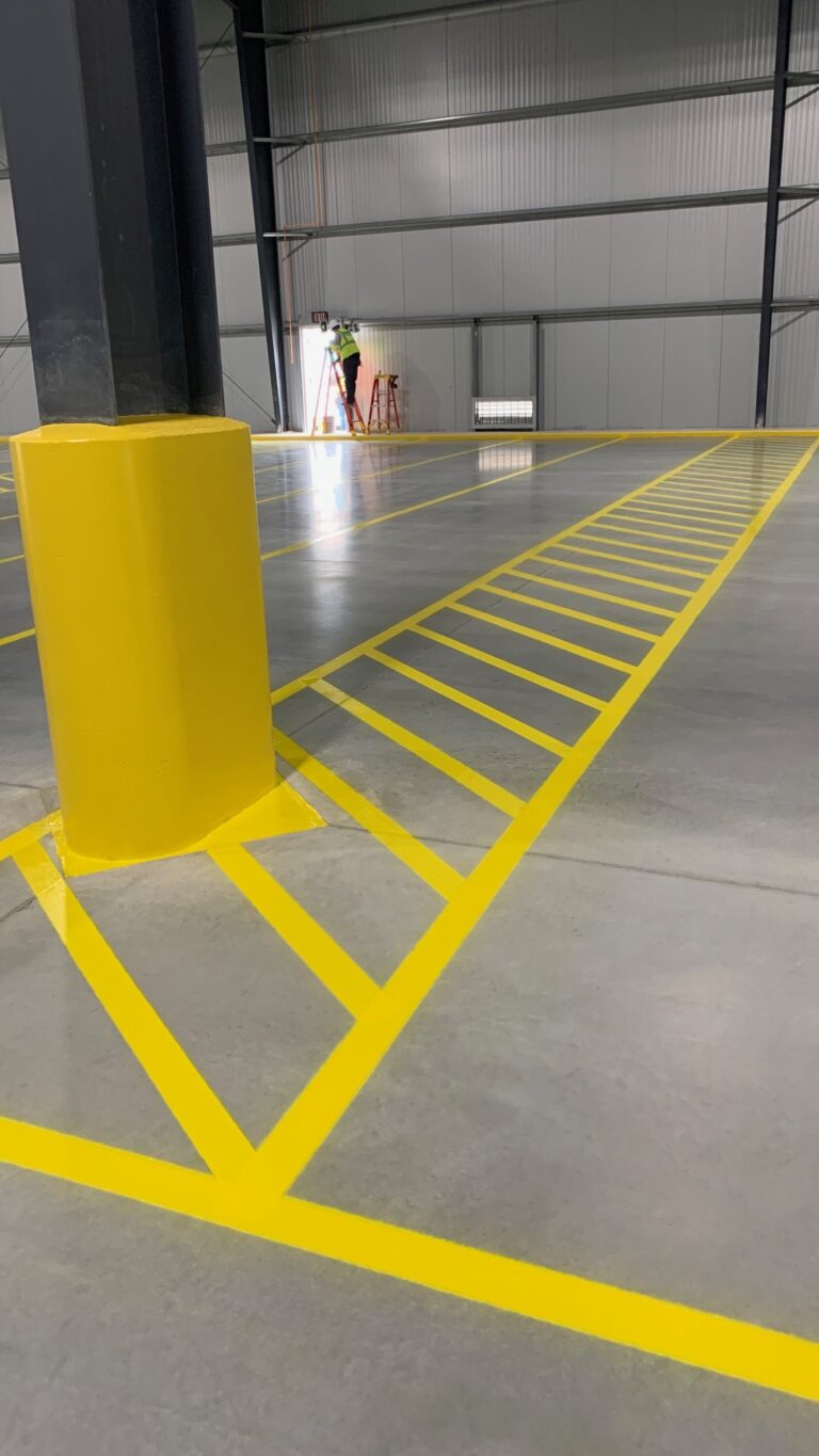 Why Is Warehouse Floor Striping Crucial for Safety in Clayton NC?
