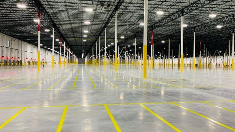 Warehouse Floor Striping and Safety Marking Services in Spring Lake NC