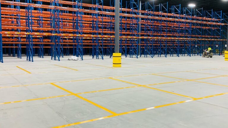 Warehouse Floor Striping and Safety Marking Services in Lincolnton NC
