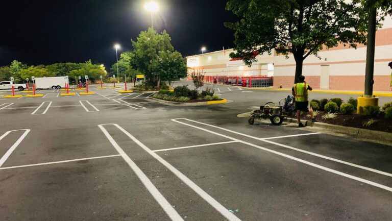 Why Is Professional Parking Lot Line Striping Important in Wilmington, NC?