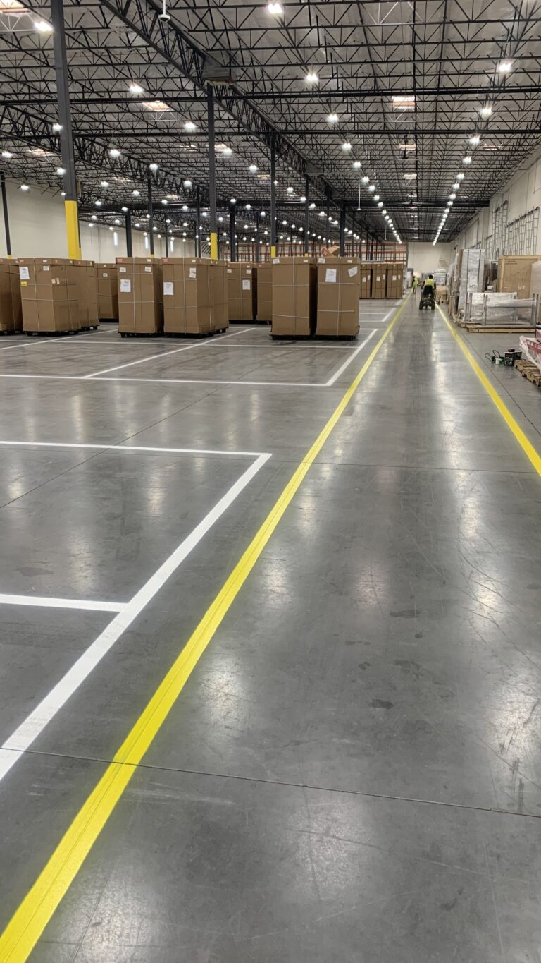 Warehouse Floor Striping and Safety Marking Services in Greer, SC